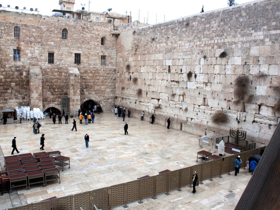 Chanukah Jerusalem Klagemauer