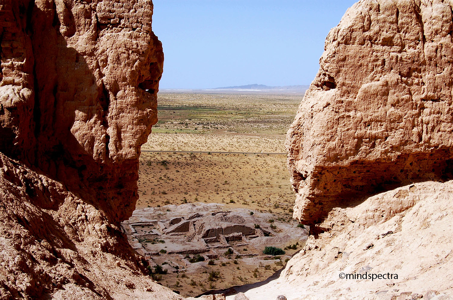 Wächter der Zeit Ayaz Kala Karakalpakstan Usbekistan