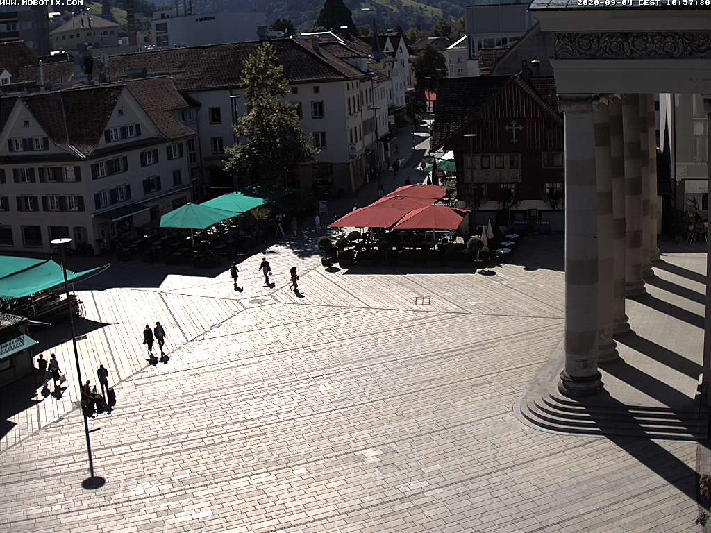 Marktplatz Dornbirn, webcam Dornbirn