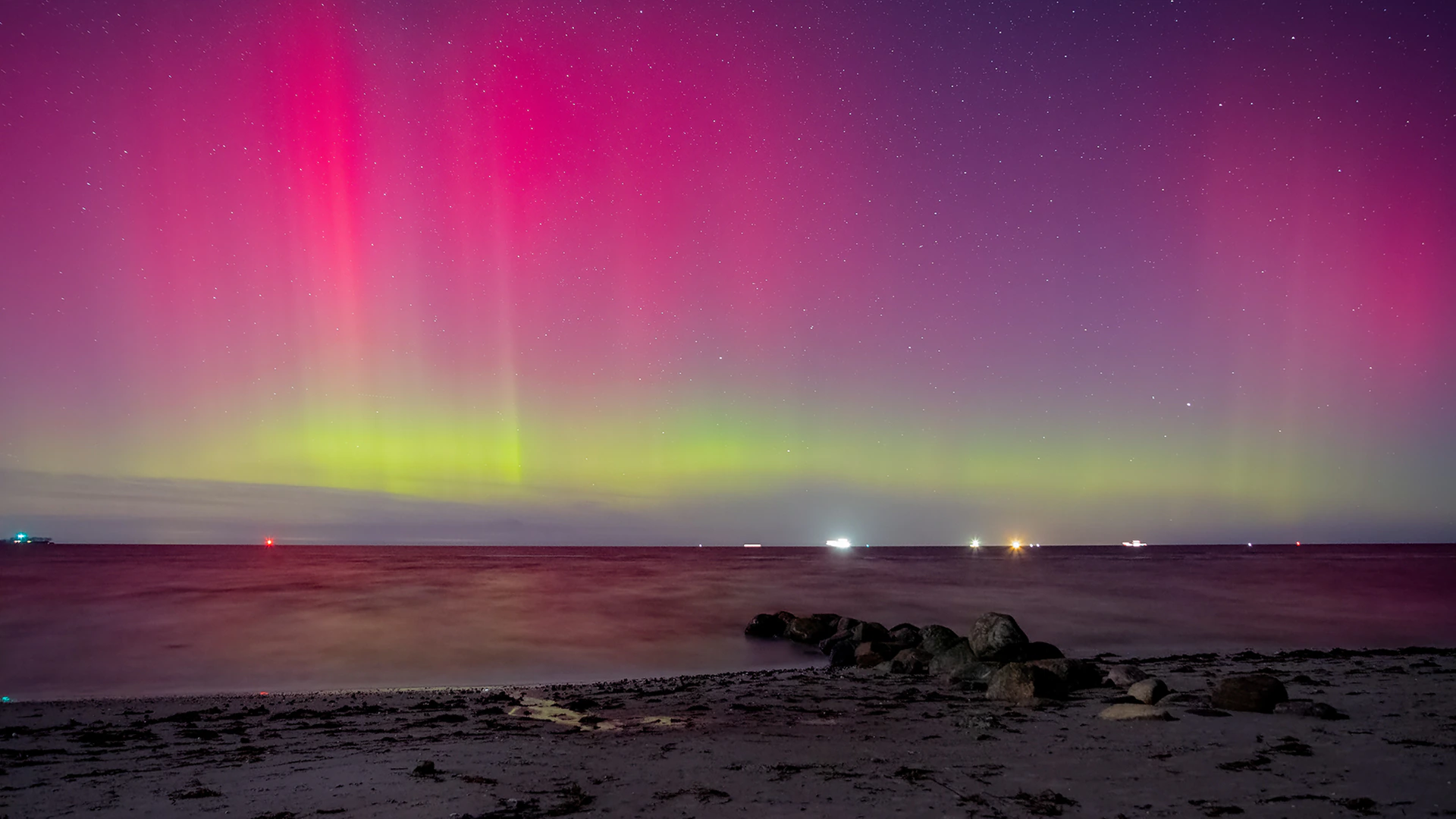 Polarlichter in Norddeutschland 1