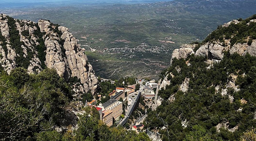 Berg Montserrat und Benediktinerkloster Santa Maria de Montserrat