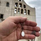 Vehikel "TAK Ammi Shaddai" im Elias Kloster auf der Insel Santorini