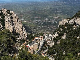 Berg Montserrat und Benediktinerkloster Santa Maria de Montserrat