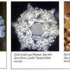 Wasserkristall-Fotgrafien Emoto