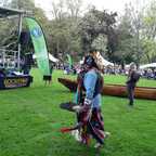 Sinixt traditionelles Boot und Medizinmann